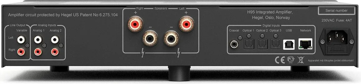Hegel H95 Amplificateur Amplis DAC – Image 4