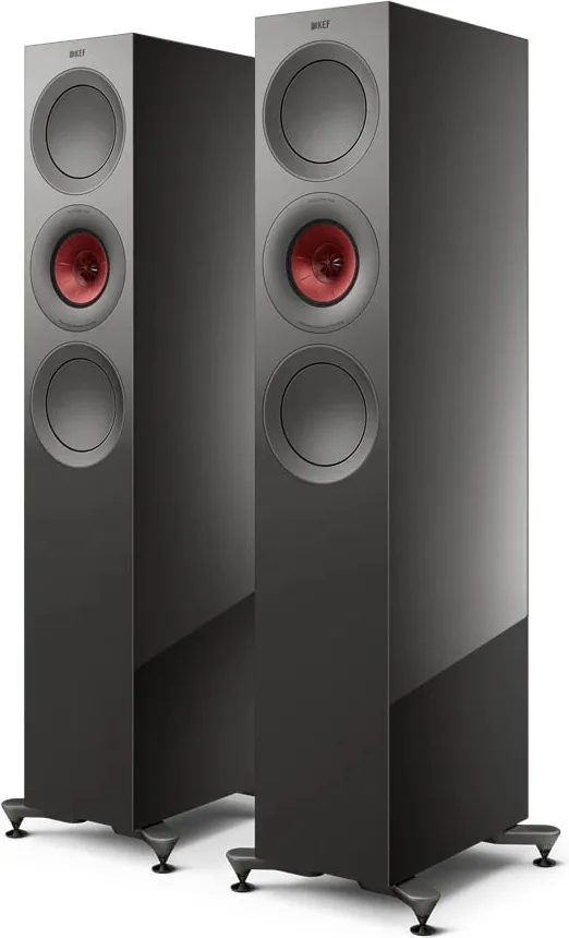 KEF R7 Meta Gris Titane (la paire) – Image 2