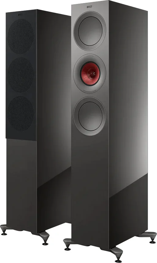 KEF R7 Meta Gris Titane (la paire)