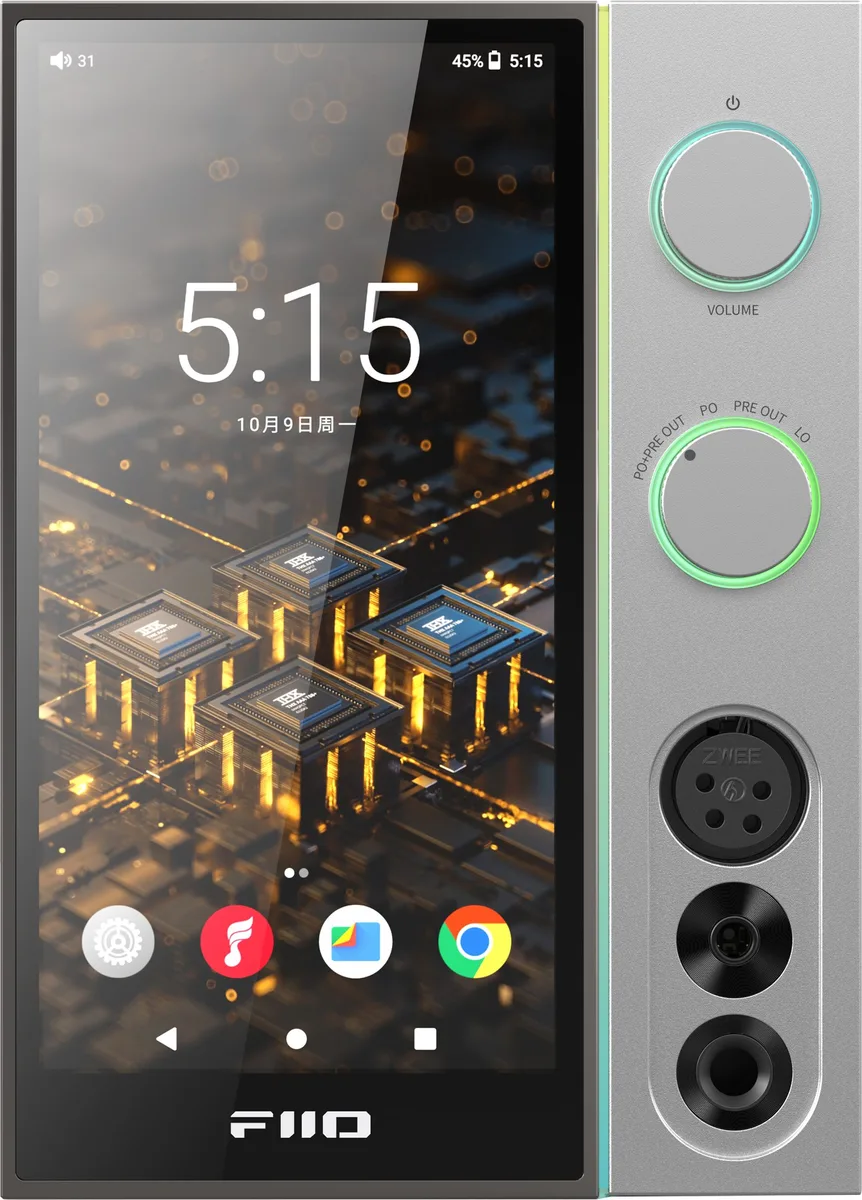 Fiio R9 Silver Lecteurs réseau audio – Image 4