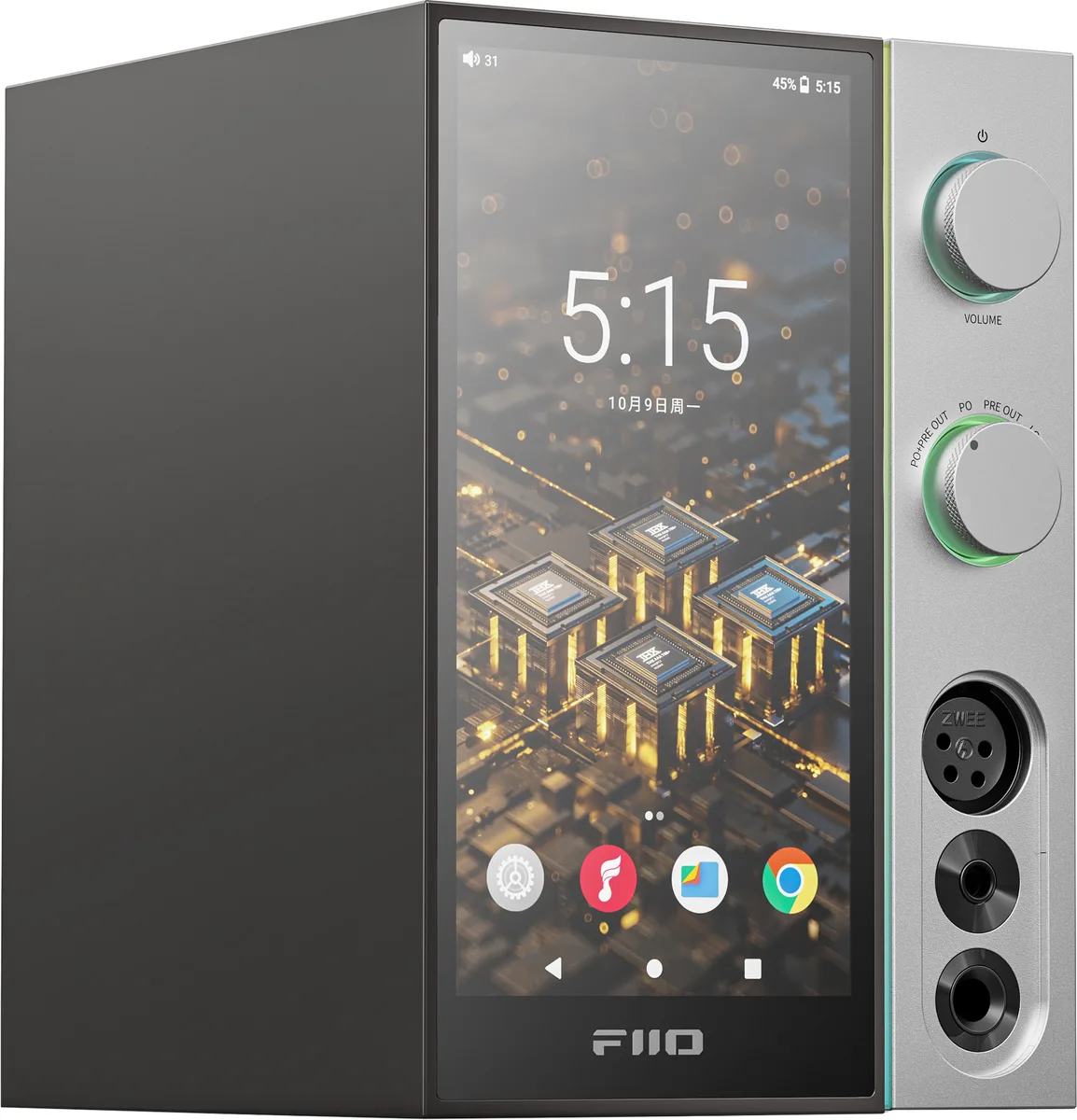 Fiio R9 Silver Lecteurs réseau audio – Image 2