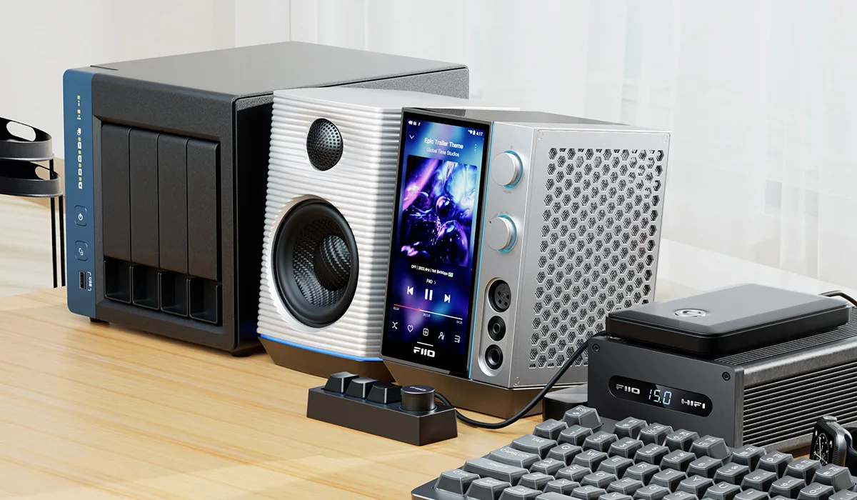 Fiio R9 Silver Lecteurs réseau audio – Image 9