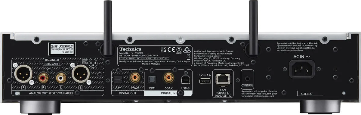 Technics SL-G700M2 Noir Lecteurs CD – Image 3