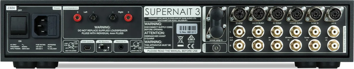 Naim SuperNait 3 Amplis hi-fi stéréo – Image 3
