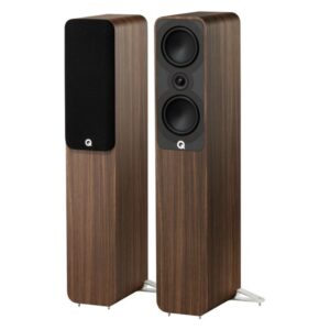 Q Acoustics 5040 Bois de rose - Enceinte Colonnes (la paire)