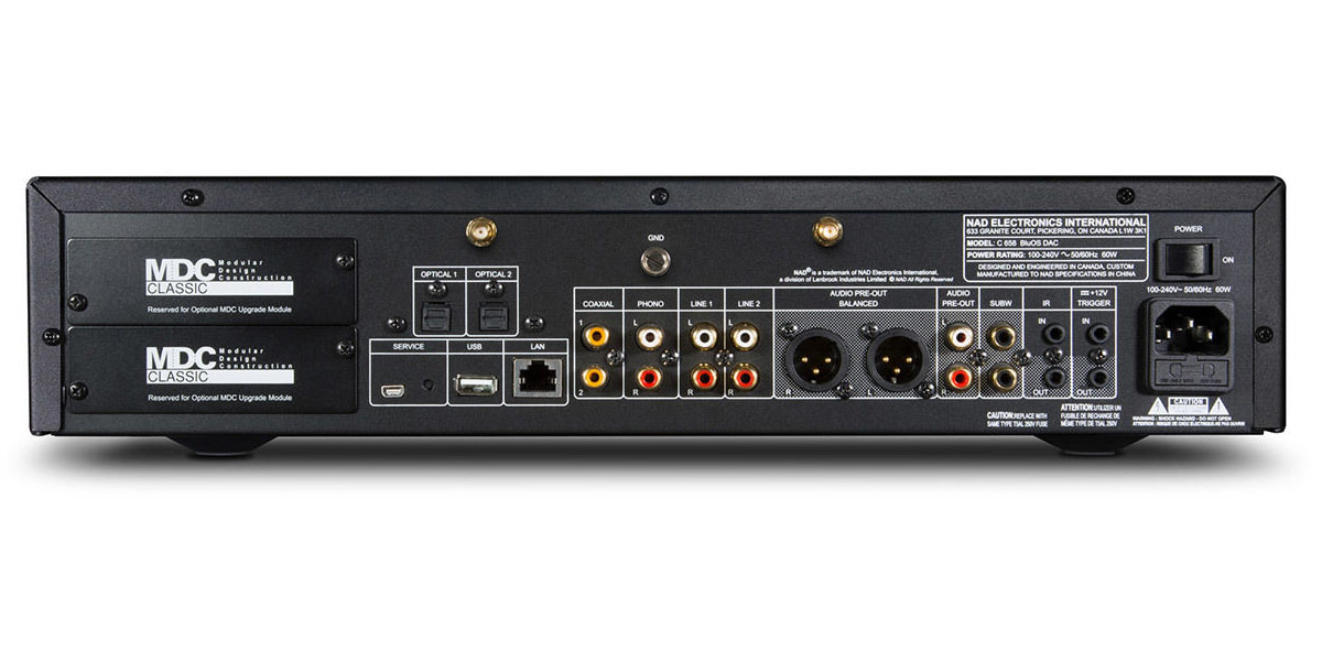 NAD C658 Noir - Lecteur Réseau HiFi – Image 2